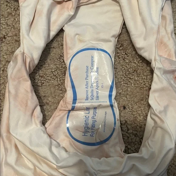 Blue Life women’s One Piece Swimsuit - Cream and Pink - Picture 5 of 5